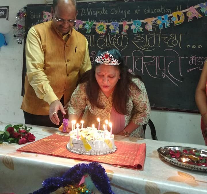 Mrs. Sangita Vispute’s Birthday Celebration